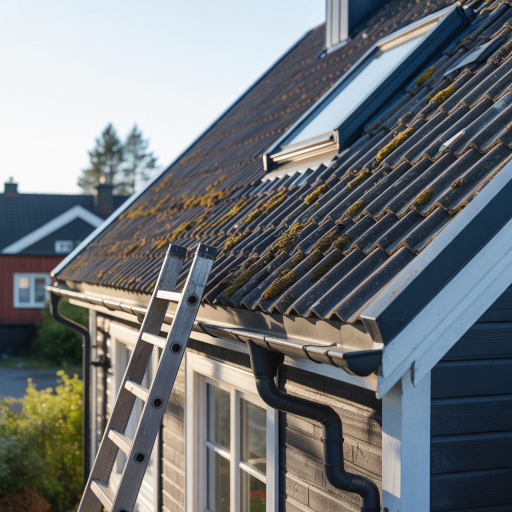 3.Sa gor du egenkontroll av ditt tak for att upptacka brister