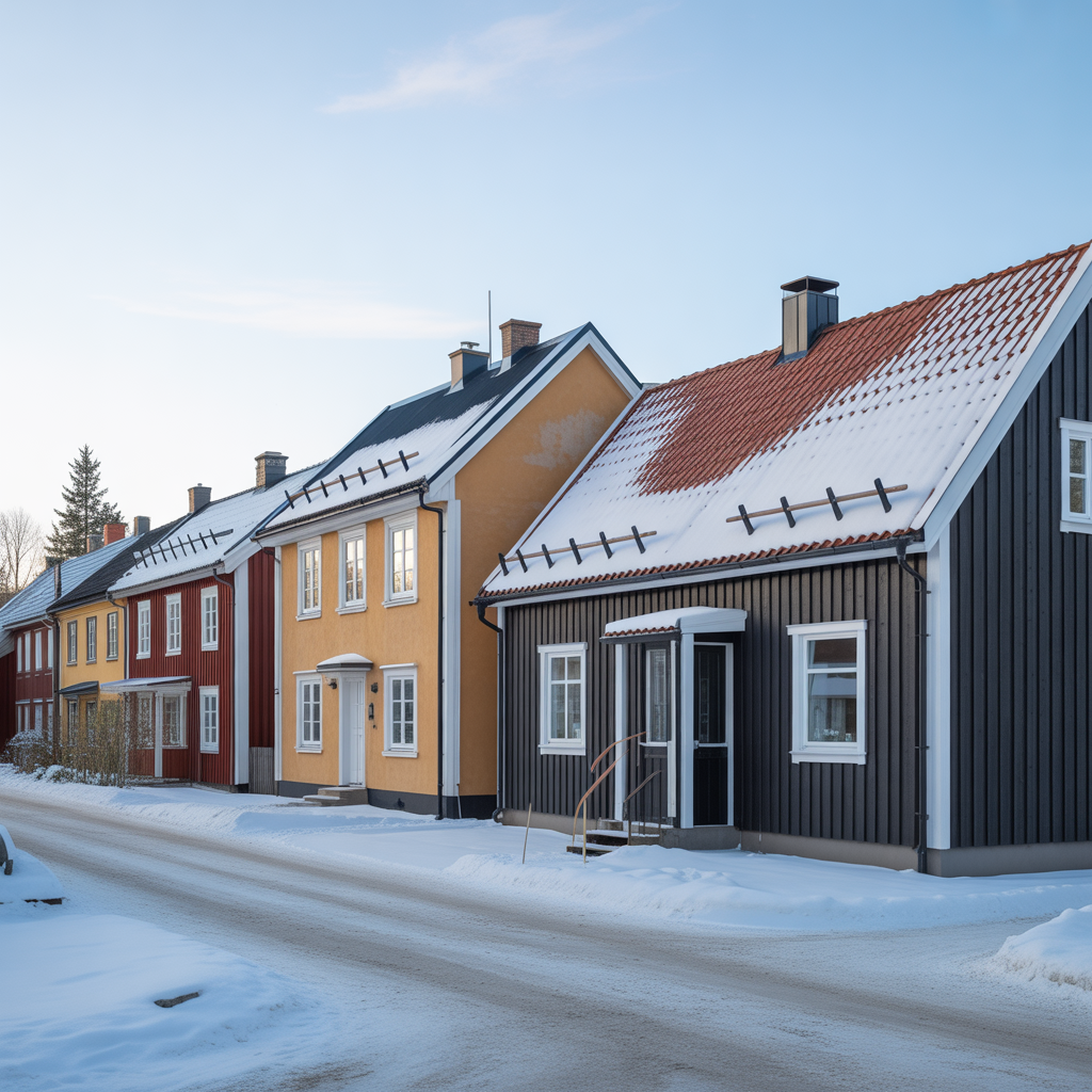 snorasskydd for olika tak regler val och montering