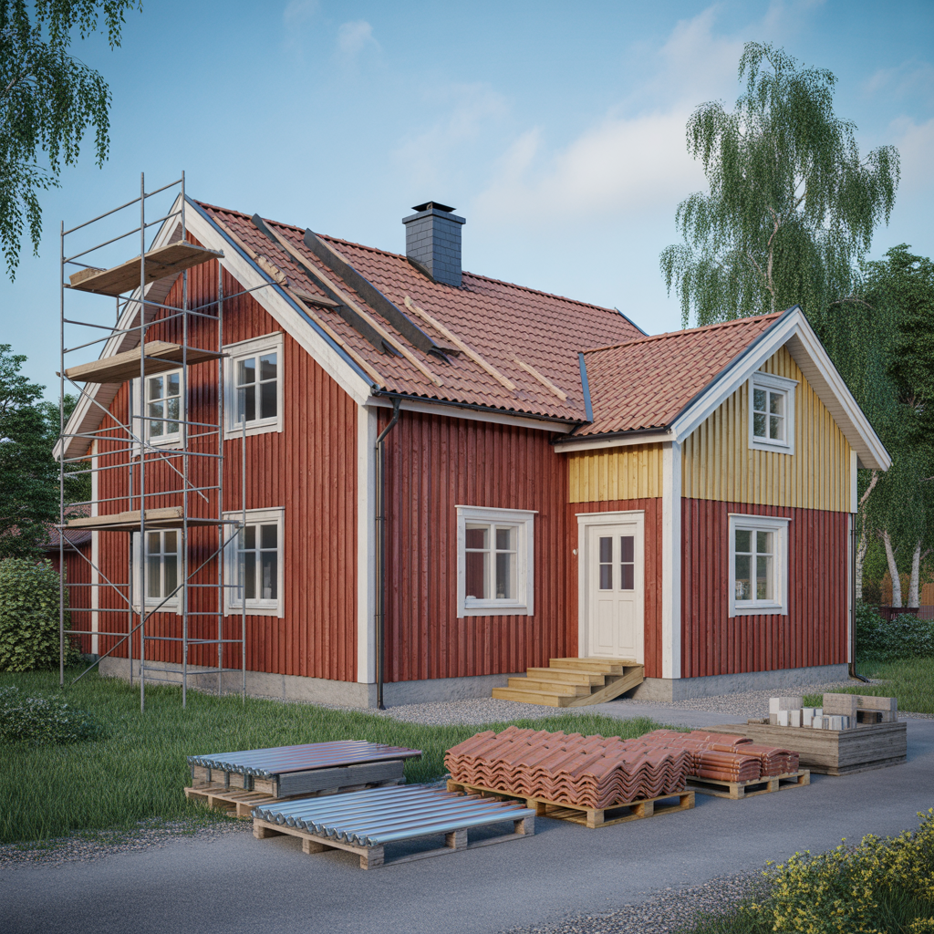 vad kostar ett takbyte 2025 priser rot och kalkyl