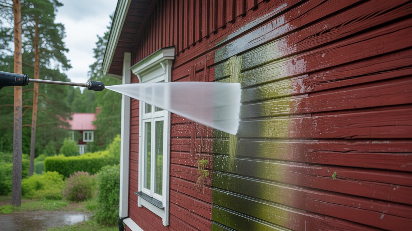 Fasadrengöring & Fasadtvätt