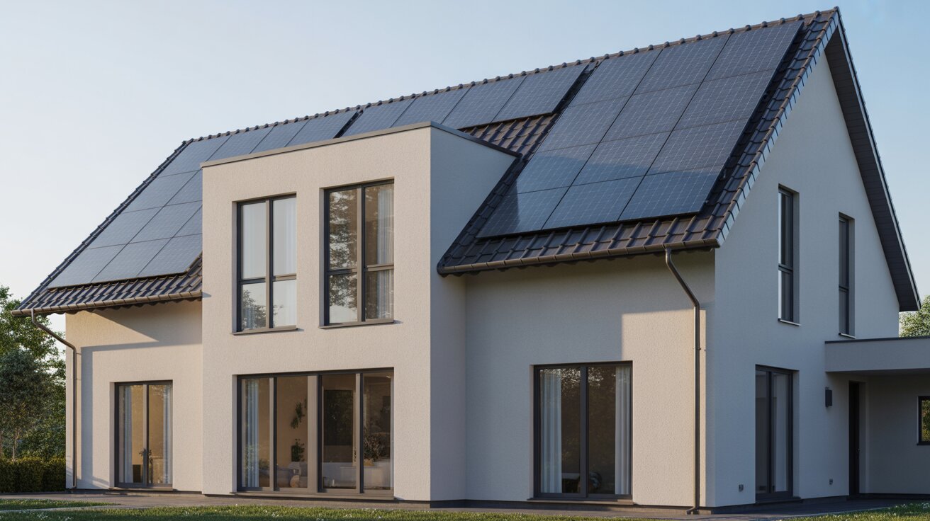 Installera solcellspaneler & solfångare