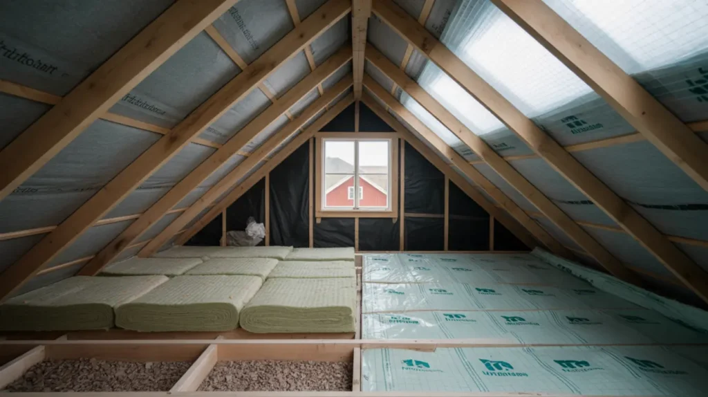 steg f r steg isolera vinden utan fuktrisk ngsp rr luftspalt och takfotsventilation