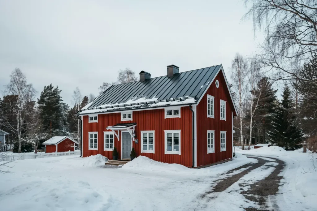 sn skottning och sn r jning p villa i rbyhus tierp
